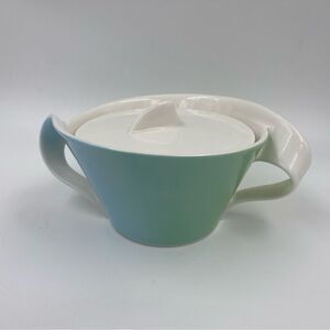Villeroy & Boch New Wave Sugar Bowl‎ Lagoon - Discontinued